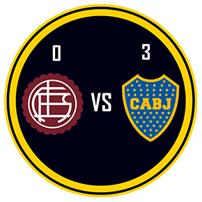 Lanus 0 - Boca 3