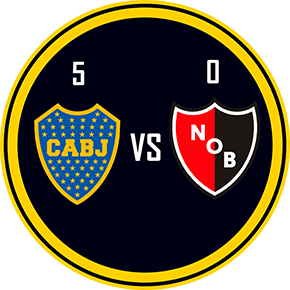 Boca 5 - Newells 0 