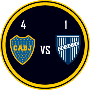 Boca 4 Godoy Cruz 1